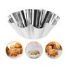 Non-Stick Fluted Cake Pans Fast Heat-Up Baking Mold Bakewares Pudding Cup Molds  Kitchen