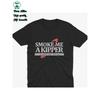 Мужская футболка Red Dwarf "Smoke Me A Kipper" с цитатой Эйса Риммера и графикой Smeg Head - Ретро-дизайн с юмором поп-культуры, Всесезонная футболка с высокой эластичностью,