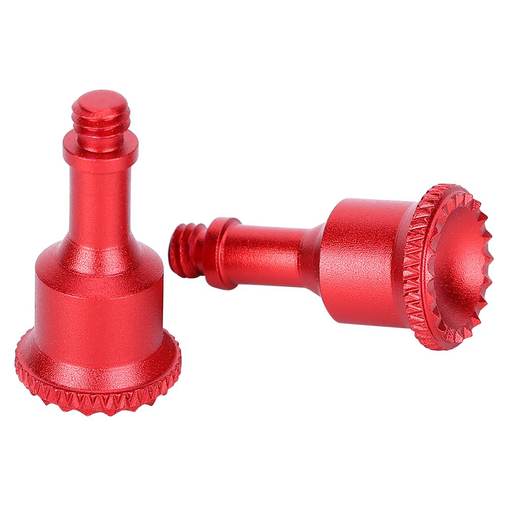 Pair of Aluminum Alloy Remote Control Joystick Thumb Rocker Drone Accessories Fits for DJI Mavic AIR 2Red