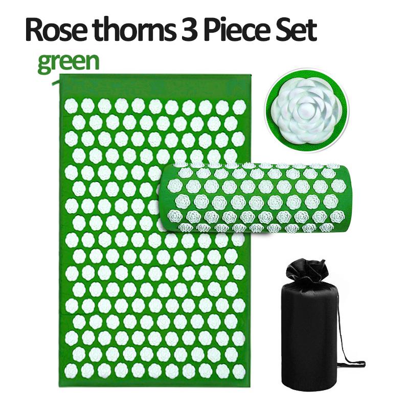 Body Foot Massage Cushion Acupressure Mat Acupuncture Pillow Pain Relief Release Stress