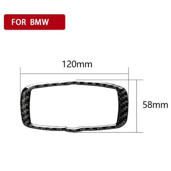 Наклейка на накладку фар из углеродного волокна, рамка переключателя BMW для X5 E70 X6 E71 X5 E60
