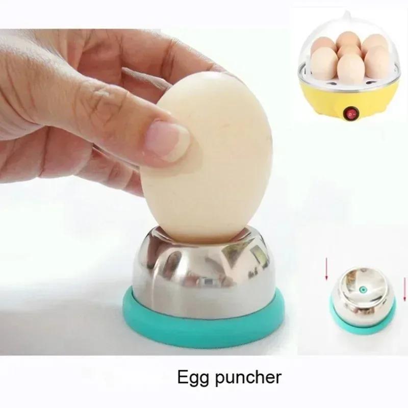 Egg Home Punch Mixer Kitchen Kitchens Accessories Items Stainless Steel Needle Easy Peeling Kitchenware Gadget Gadgets Utensils