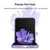 Phone Protective Cover Compatible with Samsung Galaxy Z Flip 3 Slim Case Hard PC Shockproof Case