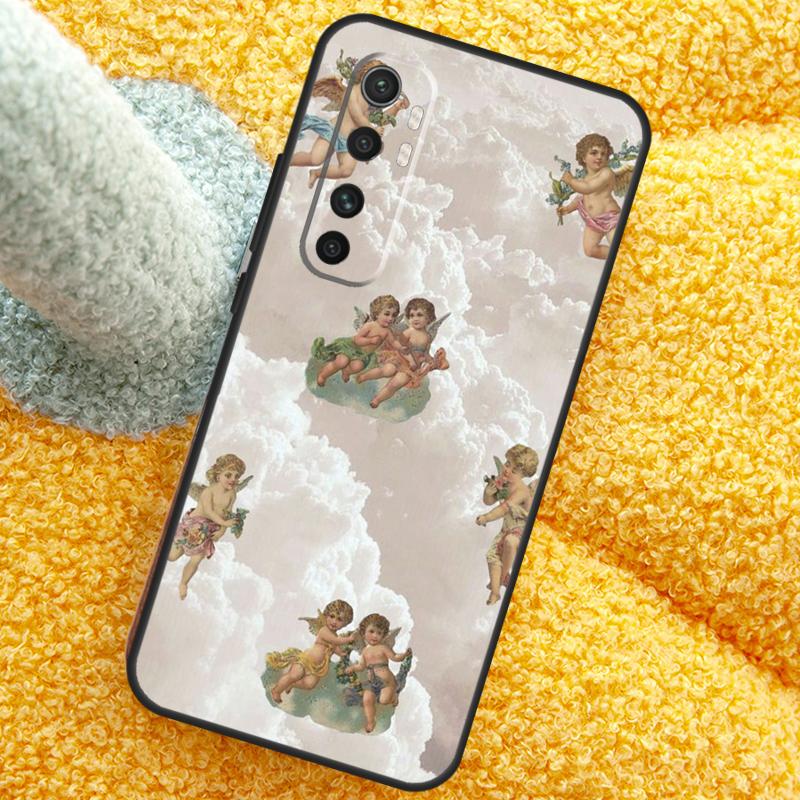 Милый ангел Эстетика Эстетика Чехол Для Xiaomi 17 Pro Max 13 14 15 Ultra 13T 14T 15T Чехол Для POCO X7 X5 X6 F5 F6 F7 F8 Pro