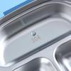 304 Stainless Steel Portable Lunch Box Bento Box for Baby Child Student School Thermal Food Container for Outdoor Camping Picnic