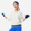 Li Ning Fitness Series Sweatshirt Women's Champagne White AWDU556-4
