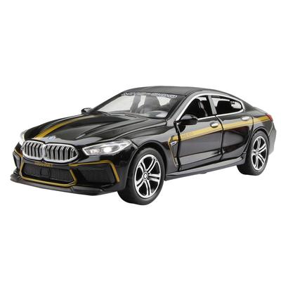 1/32 BMW MH8 800 Manhart литая игрушечная машинка для детей миниатюрная модель инерционный звук и свет коллекция подарок для мальчиков детский подарок