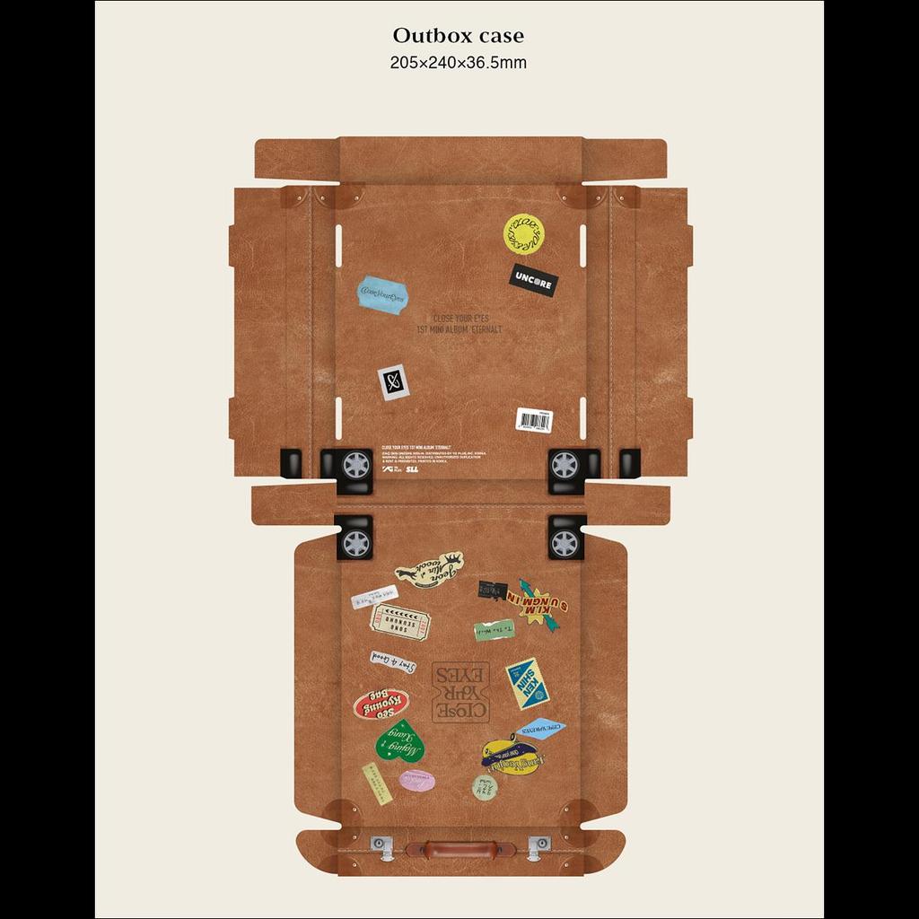 ЗАКРОЙ ГЛАЗА [ВЕЧНАЯ] ФОТОКНИГА Версия. Первый мини-альбом