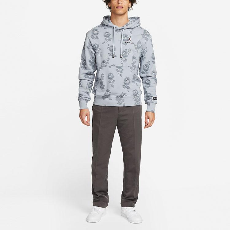 Jordan Прямые повседневные брюки XA Ma Maniére Pure Color с логотипом, осеннее азиатское издание, мужские брюки коричневого цвета DJ9751-293