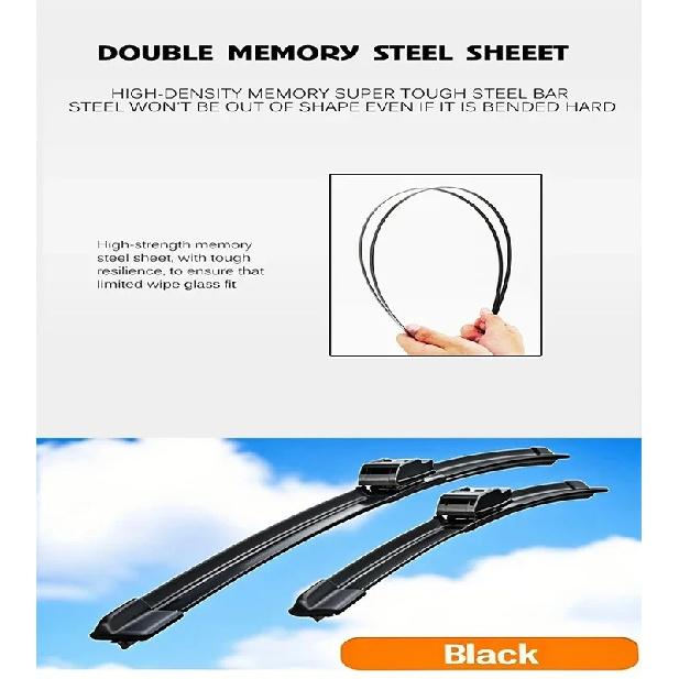 For Hummer Hummer H2 2003-2009 2004 2005 2006 2007 2008 2pcs Front Windshield Windscreen Wiper Blades car Accessories