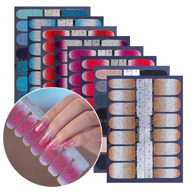 Decor Sticker Nail Art Art Manicure Tips Stickers DIY Adhesive Wrap Nails Nail Foil