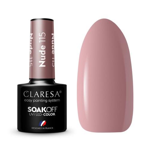 Claresa lakier hybrydowy nude 115 5g