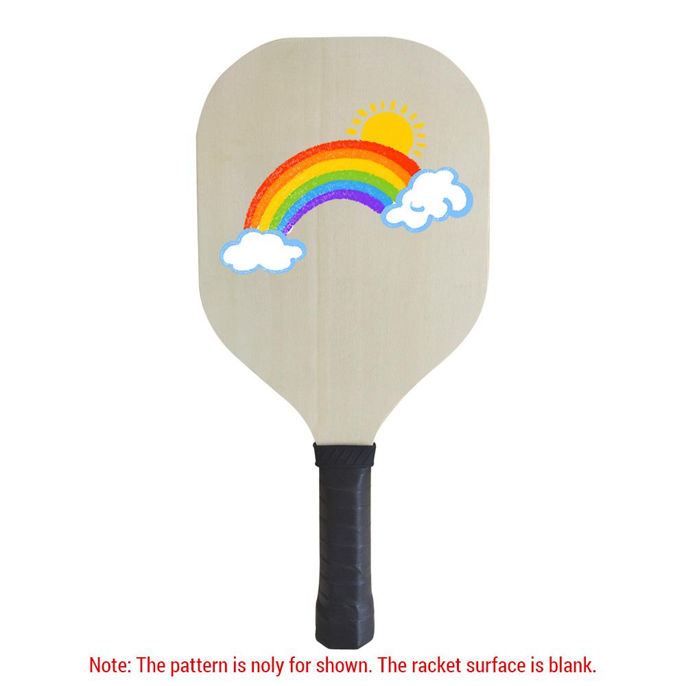 Деревянная ракетка для пиклбола, спортивная ракетка для пиклбола, сделай сам, пустая ракетка для пиклбола для улицы и помещения