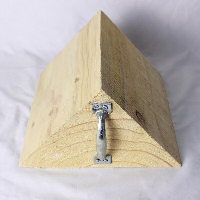 Portable Solid Wood Wheel Chock
