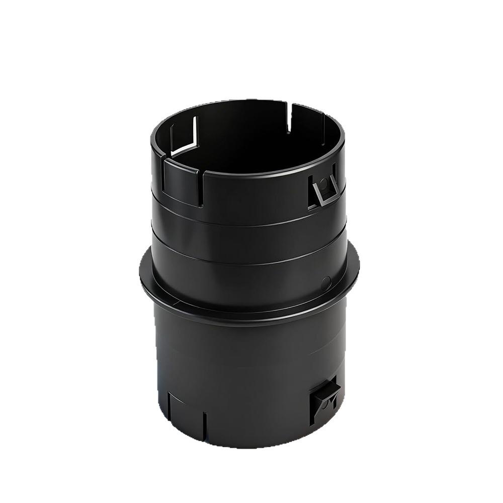 4-inch Pipe Internal Coupling Durable Drainage Adapter Fitting PVC Pipe Joint Corrugated Boat