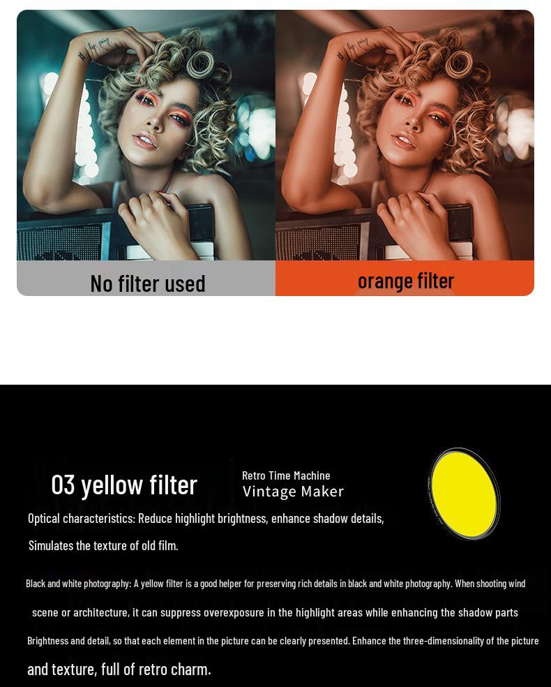 MECO Красный фильтр полного цвета для морских аквариумов: Улучшение коралловых эффектов для зеркальных, беззеркальных камер и мобильных объективов