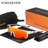Солнцезащитные очки KINGSEVEN для велоспорта, мужские и женские очки для горного велосипеда, UV400, поляризованные, для скалолазания, защитные очки