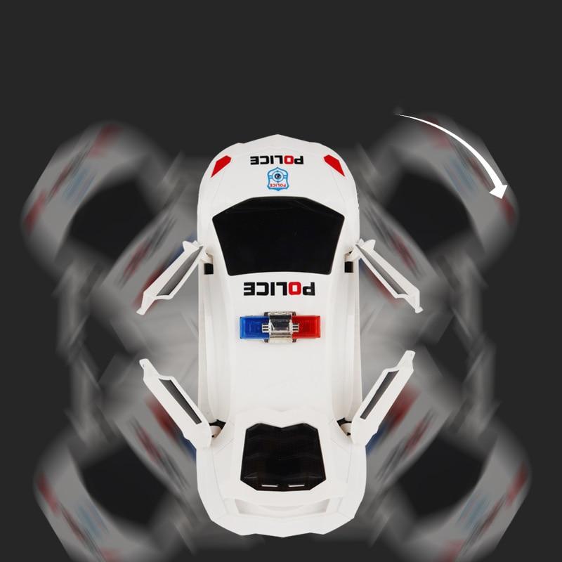 Электрическая танцевальная деформационная вращающаяся универсальная полицейская машина, игрушечная машина для мальчиков, детская игрушка для девочек, автомобиль, Рождественский подарок на день рождения