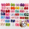 Rubber Bands Pet Head Flower Hair Accessories Pet Dog Cat Bow Pet Bow Grooming