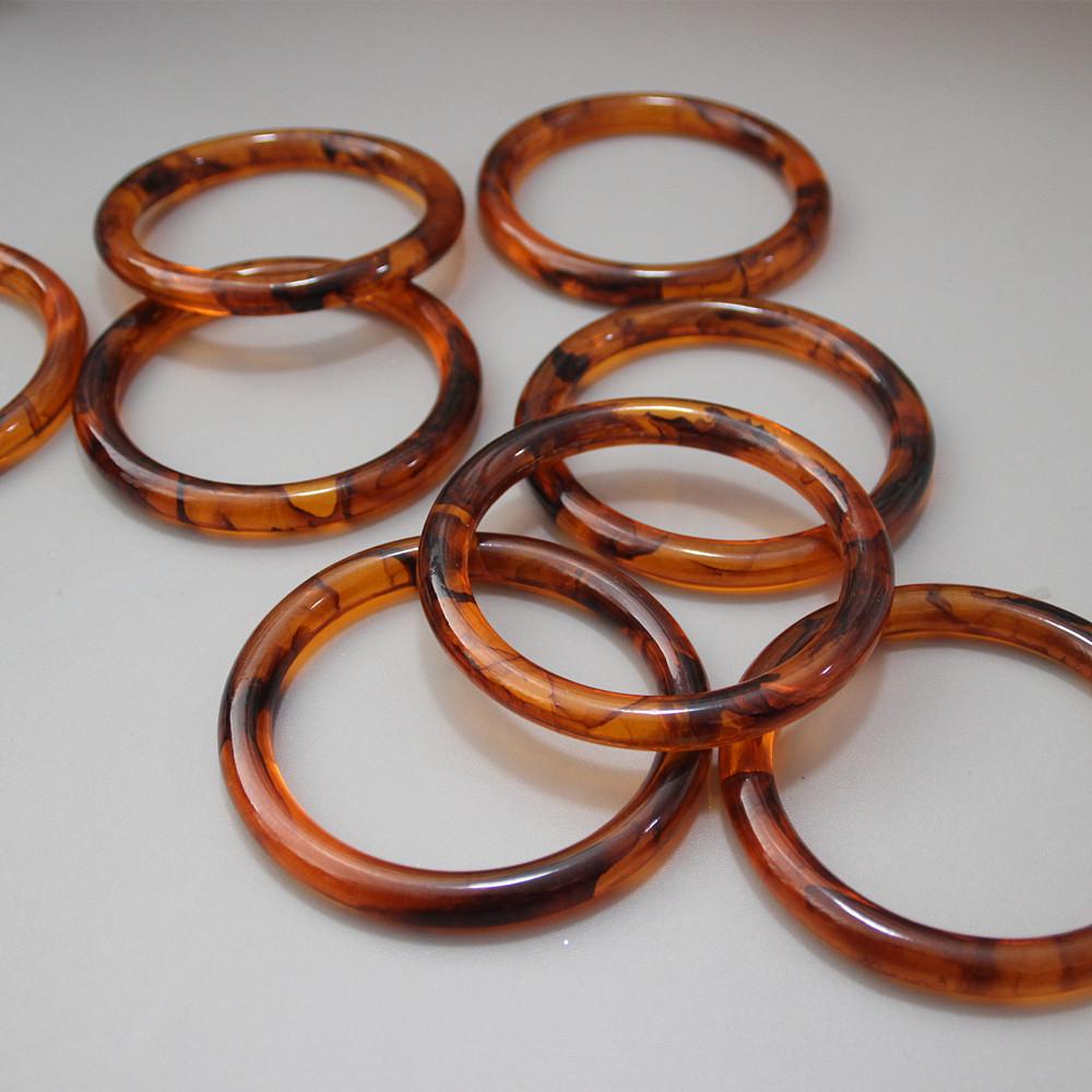 Новая женская сумка своими руками, аксессуар, леопардовый, бежевый, из акриловой смолы, детали сумки, роскошный браслет ручной работы, женский сменный браслет с ручкой, обруч