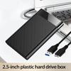 2,5-дюймовый корпус для внешнего жесткого диска SATA, корпус для жесткого диска USB 3.0 2.0, корпус для жесткого диска SATA SSD 6 ТБ для ноутбука, высокоскоростная передача данных 5 Гбит/с