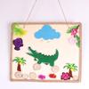 Children's DIY Kit: Wood & Hemp Rope Tree Branch Painting Ornaments