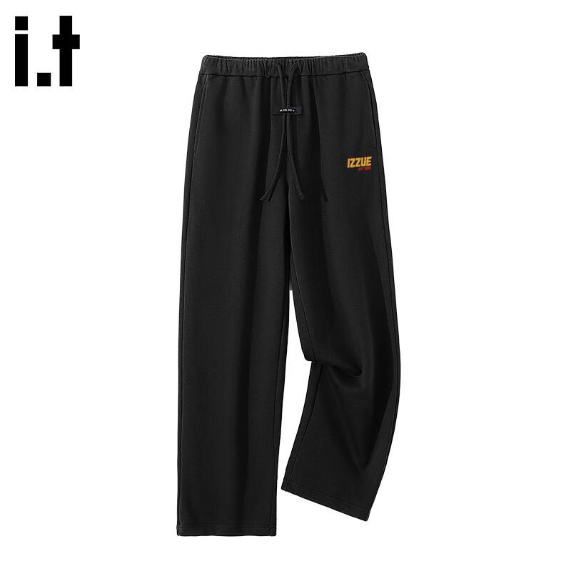 Izzue IT Youth Street Style Straight-Leg Casual Pants