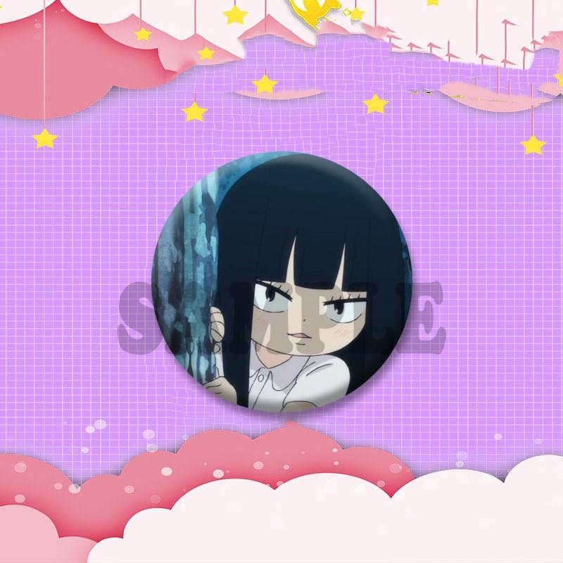 Cute Love Anime From Me To You Button Pins Sawako Kuronuma Shota Kazehaya Cartoon Badges Cosplay Brooch for Bag Hat Accessories