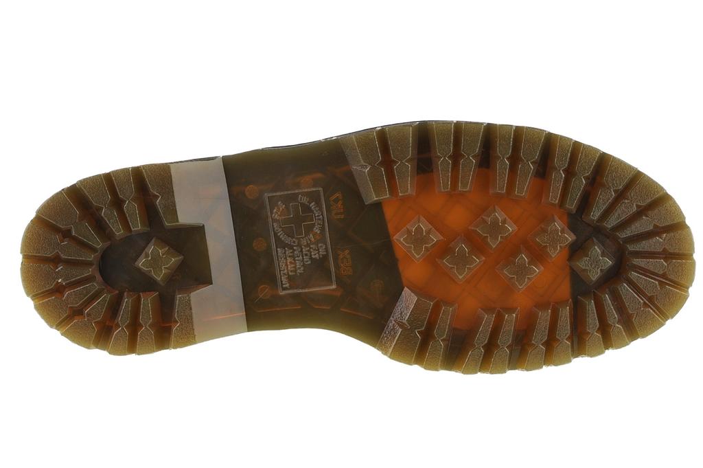 Dr. Martens 101 Bex, Унисекс черные ботинки-боверы