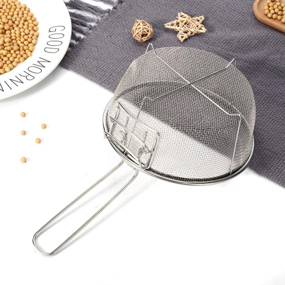Кухонные куриные крылышки с ручкой Сетка для жарки картофеля фри во фритюре Корзина для жарки Фильтр для пищевых продуктов Дуршлаг Кулинарные инструменты