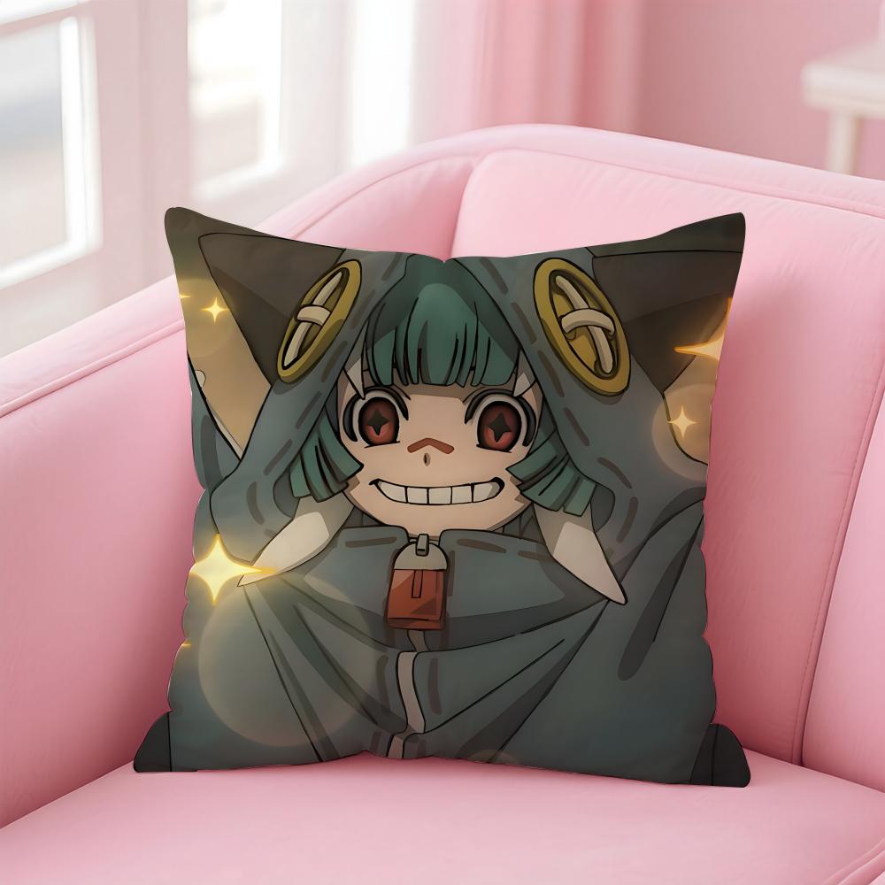 Classic Gritty Japanese Manga GGachiakuta Cushion Cover Pillow Case Soft Skin Friendly Fabric Concealed Zipper
