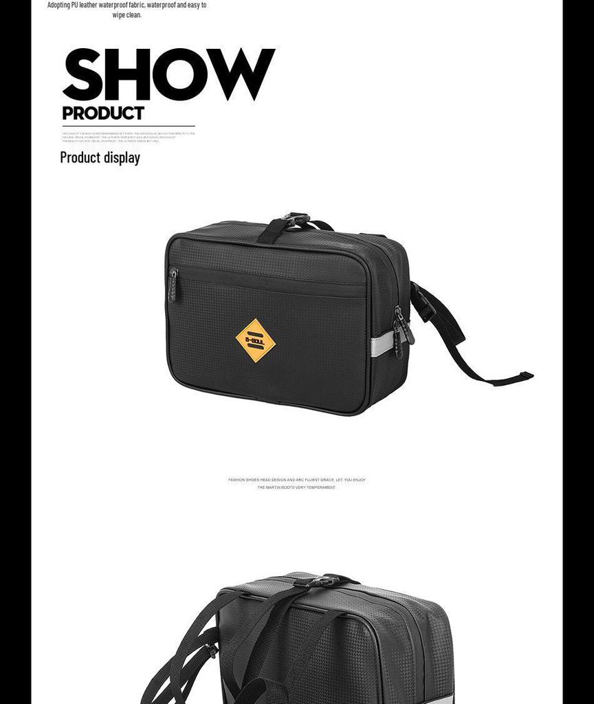 Waterproof Bicycle & Motorcycle Rear Rack Storage Pannier Bag