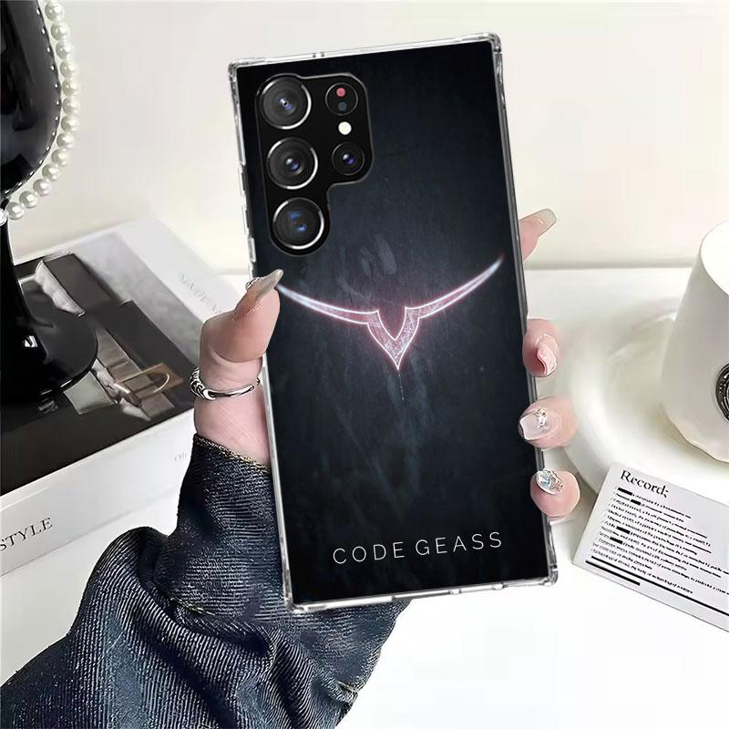 Мягкий чехол для телефона с аниме Code Geass для Samsung Galaxy S22 S23 S24 S25 Edge S26 Ultra S20 FE S21 Plus + Fundas Coque Galaxy S20 S21