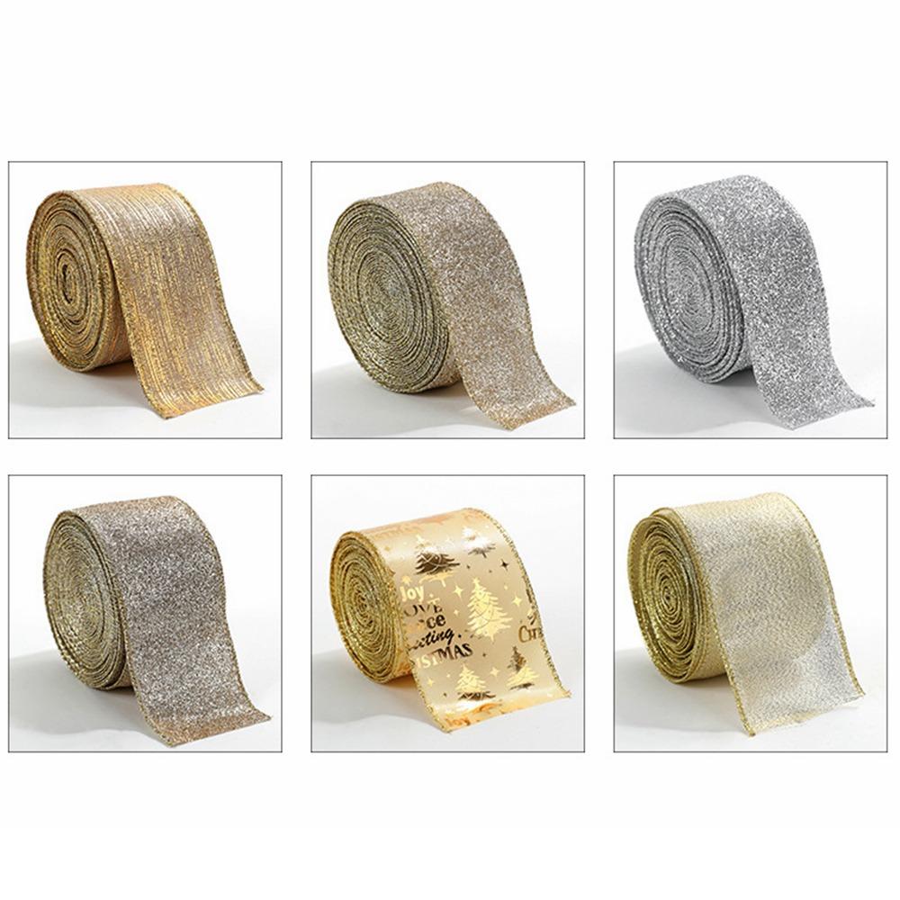 Рождественский подарок Рождественская лента 2 м Лента из мешковины Новая тканевая лента-завиток