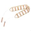 Massage Roller Rope Tool, Drainage,massage Wood,wood tool,Handheld Rolling, Strap for Back,