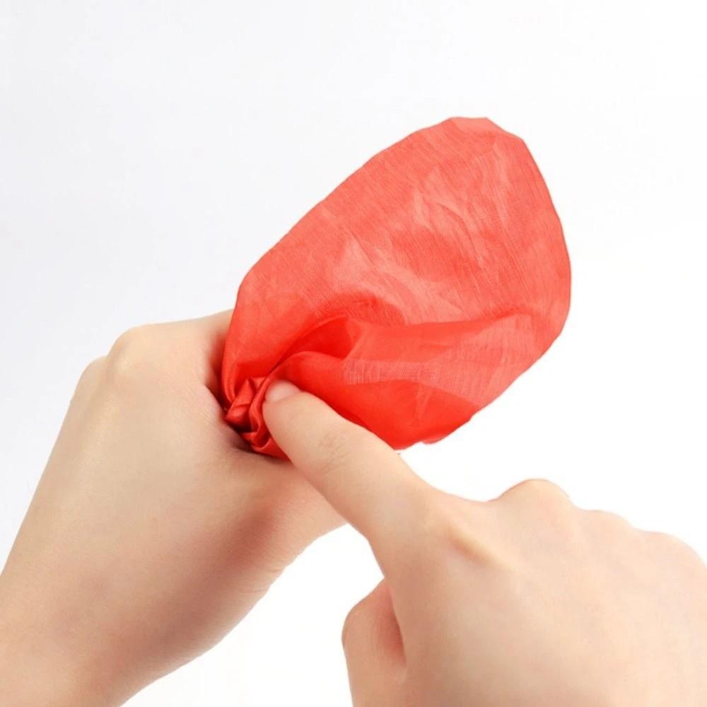 5Pcs Red Silk Magic Prop Fake Finger Finger Magic Trick Prop Fake Thumb Tip  Close Up Magic