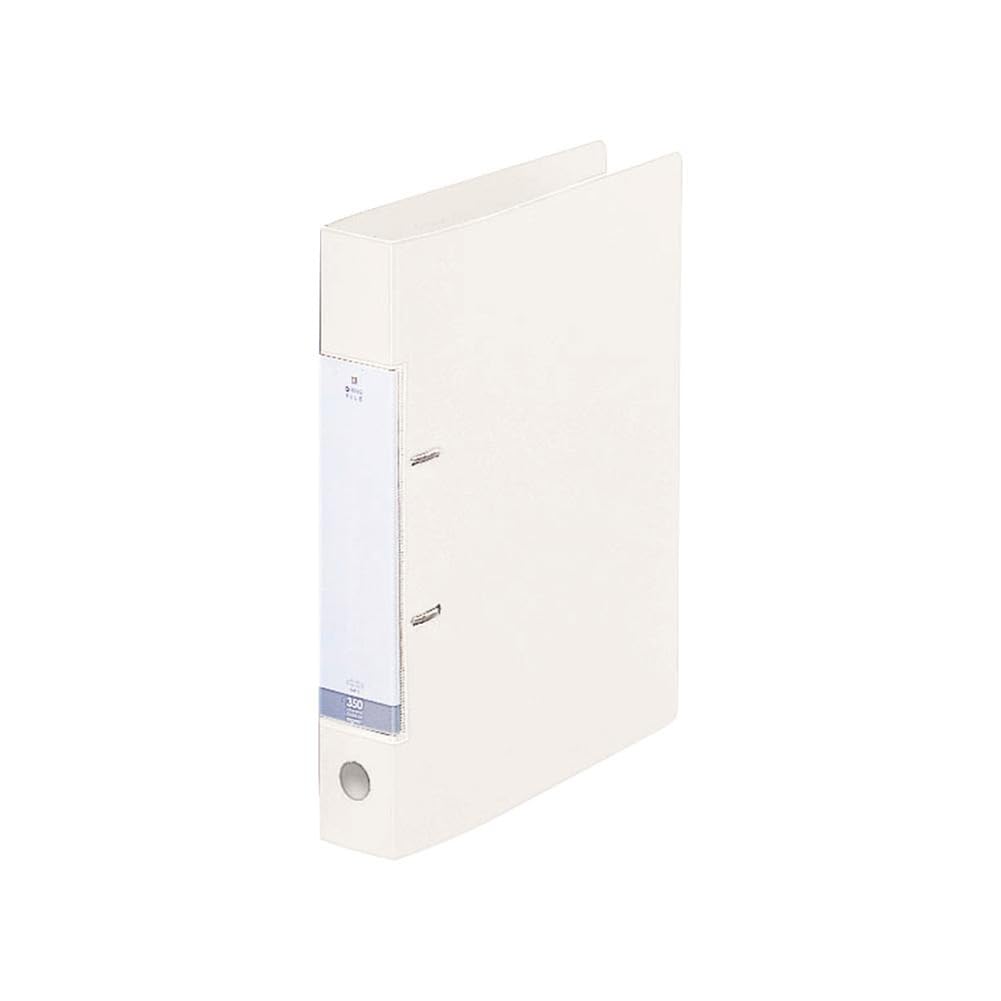 LIHIT LAB Request Ring D-type Binder, A4, White, 10-pack G2230-0_10