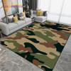 Военные камуфляжные темно-синие ковры с черепом для гостиной, спальни, уличные коврики для кемпинга, коврик для кухни, ванной комнаты, нескользящие коврики