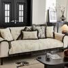 Chenille Sofa Cushion Four Seasons Jacquard Seat Cushion Cover Cloth New Light Luxury Modern Sofa Cover