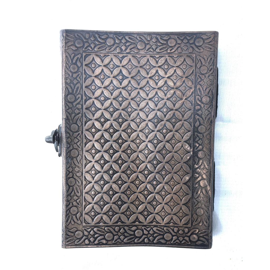 New Leather Journal Notebook Travel Writing Diary or Vintage Sketch Book Cotton Paper for Men & Women (7x5 Inch)