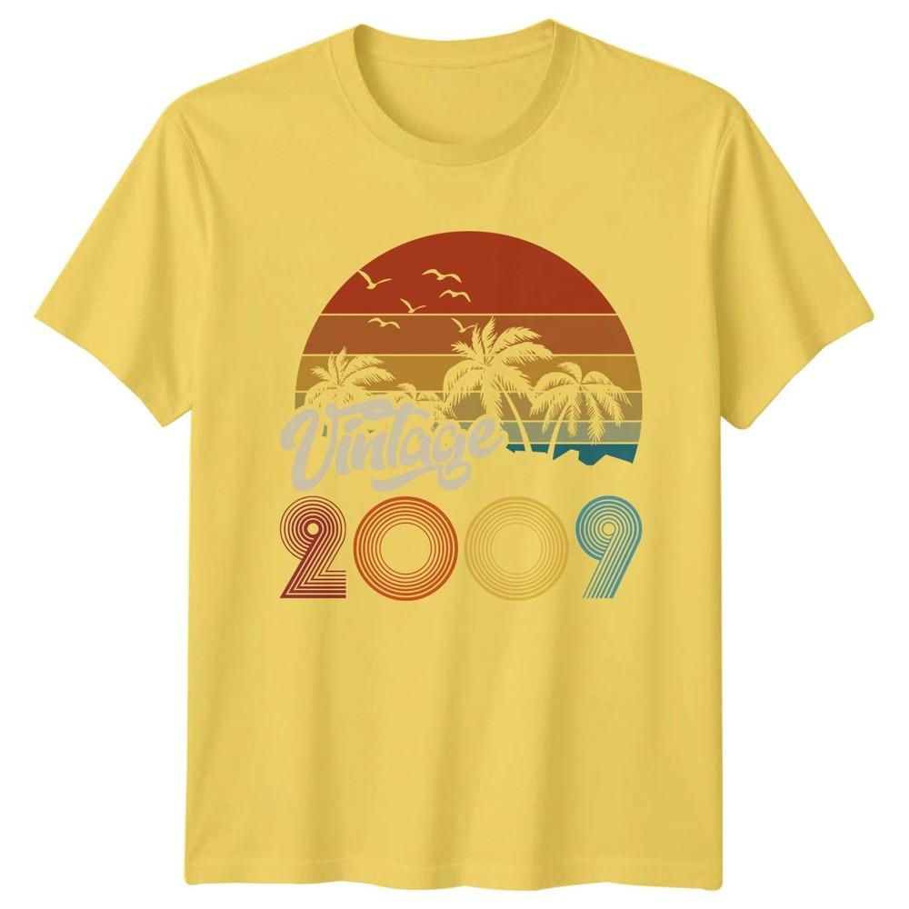 17th Birthday TShirt Vintage 2009 Birthday Party Gift Retro Tee For Unisex Unisex