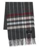 Ch33 Кашемировый шарф в клетку тартан Sirius высшего качества для мужчин и женщин СЕРЫЙ LARSON [Cashmee] 100% кашемир, (ПОВТОРИТЬ (DW13))