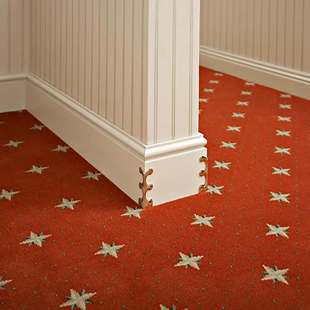 10 PCS Vintage Iron Skiffers Iron Skirting Board Corner Spaces Residential Commercial Corners P I4A8