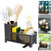 Sink Caddy Kitchen Storage Rack Large Capacity Multipurpose Drain Rack Sponge Holder Countertop Organizer