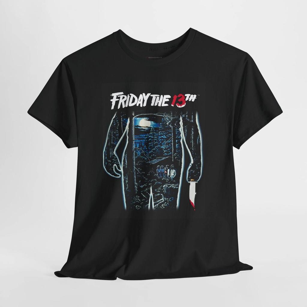 Friday the 13th 1980 Retro Movie Poster Horror Unisex Graphic T-Shirt