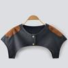 Keep Warm Back Protector Brace Breathable Shoulder Shawl Shoulder Warmer Wrap  Middle-Aged Elder