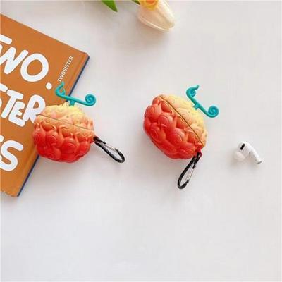 Креативный чехол для AirPods «Дьявольский плод»: Совместимо с 1/2/3/4 и Pro3, Защитная крышка Bluetooth
