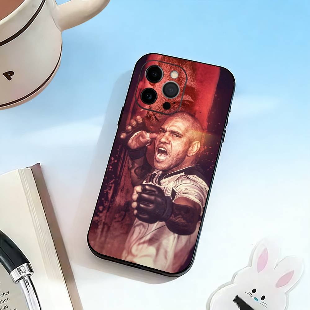 D-Fighting Pereira Alex   Phone Case For iPhone 17,16,15,14,13,12,11 Plus,Pro Max,XS,Soft Silicone Black Cover