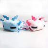 New Axolotl Cute Animal Salamander Plush Doll Hexagonal Dinosaur Doll Gift Doll