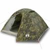 VidaXL Tente de camping à dôme 3 personnes camouflage imperméable, tente, abri de camping, abri de jardin, tente de jardin, 4009617